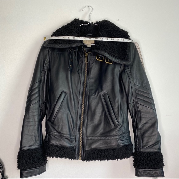 Soft Lamb Leather Flight Aviator Style Jacket - Picture 4 of 5